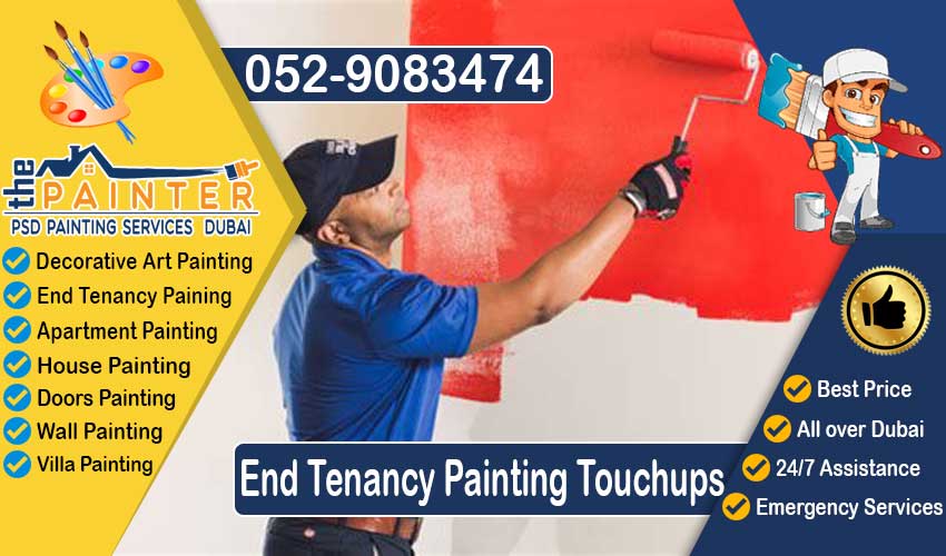 End Tenancy Painting Touchups Service Dubai for Apartment, Villa & Office