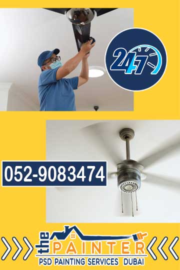 Ceiling-Fan-Cleaning-by-Handyman-Expert-Dubai