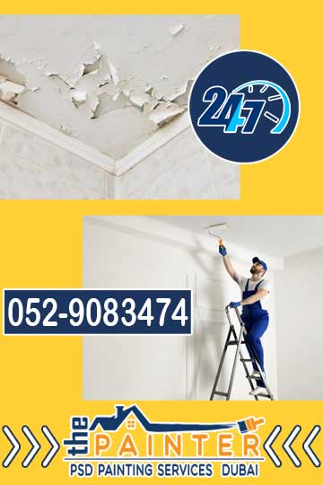 Ceiling-Paint-Flacking-Handyman-Dubai